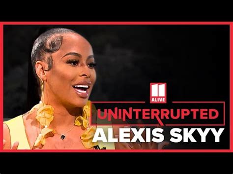 alexis skyy|Alexis Skyy shares struggles with mental health while in the.